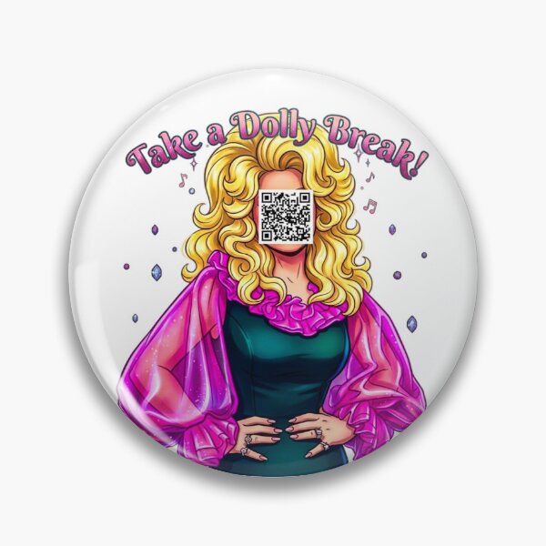 Item preview, QR DOLLY ~ Take a Dolly Break! designed and sold by TheLastGarden.