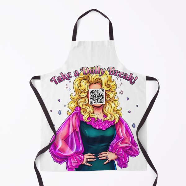 Item preview, QR DOLLY ~ Take a Dolly Break! designed and sold by TheLastGarden.