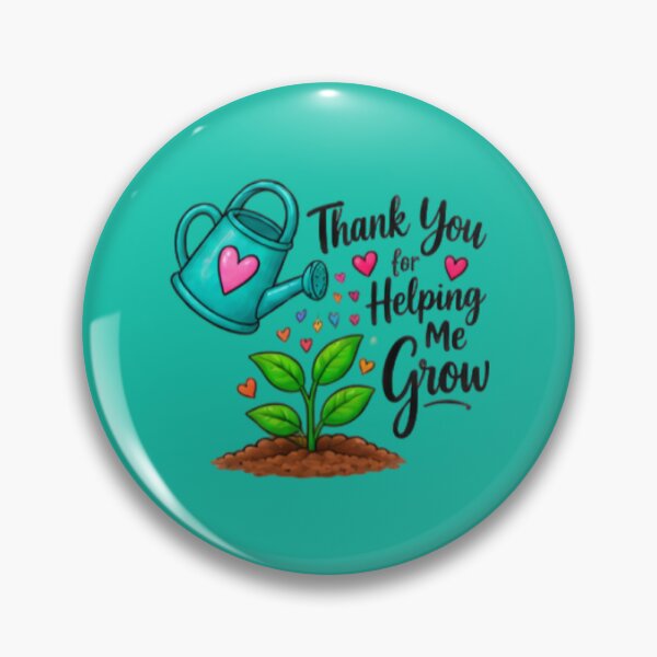 Item preview, Thank You for Helping Me Grow Daycare Teacher Gift designed and sold by BearLoveDesign.