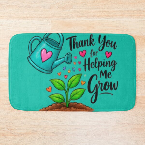 Item preview, Thank You for Helping Me Grow Daycare Teacher Gift designed and sold by BearLoveDesign.