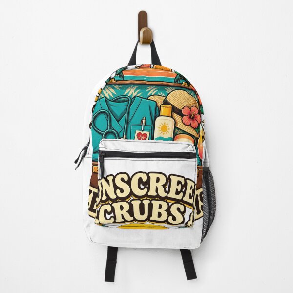 Item preview, Sunscreen Scrubs & Zero Alarms – Vintage Nurse Vacation designed and sold by urbinet.