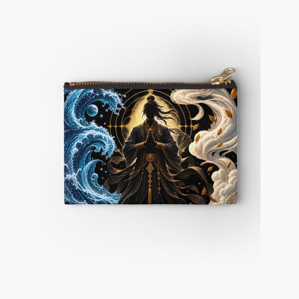 Item preview, elemental fantasy | Four Elements Spiritual Guardian Fantasy Art designed and sold by Orbit Ink.