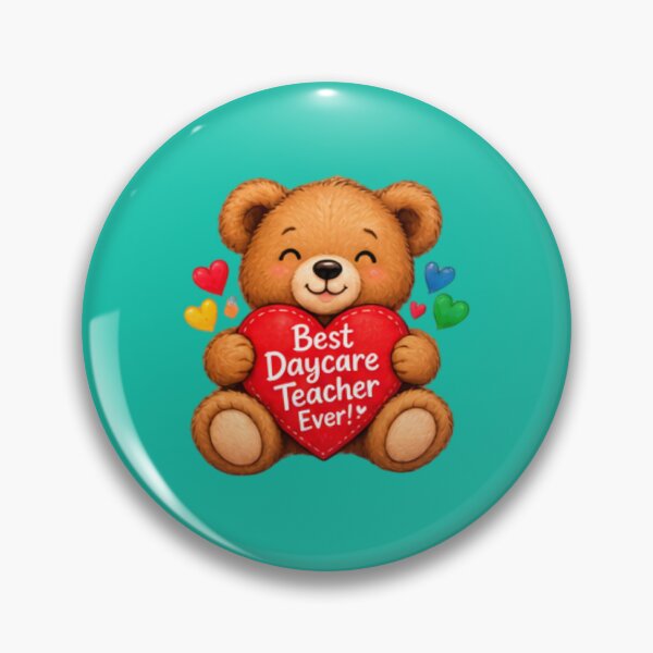 Item preview, Best Daycare Teacher Ever Teddy Bear Appreciation Gift designed and sold by BearLoveDesign.