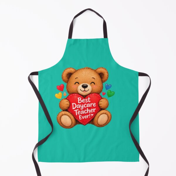 Item preview, Best Daycare Teacher Ever Teddy Bear Appreciation Gift designed and sold by BearLoveDesign.