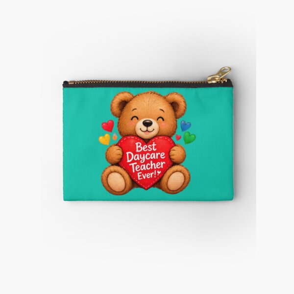 Item preview, Best Daycare Teacher Ever Teddy Bear Appreciation Gift designed and sold by BearLoveDesign.