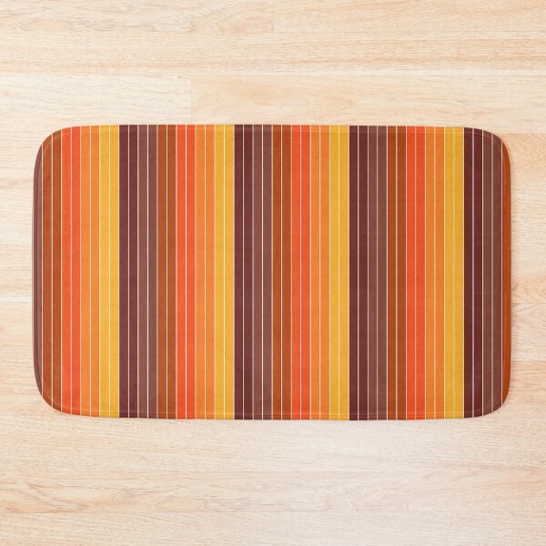 Item preview, 70's Graphic Stripes in Orange Ombre designed and sold by YesterdayColl.