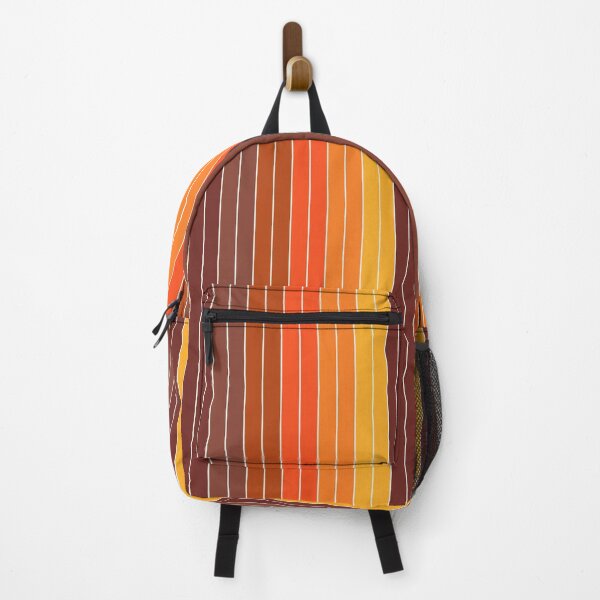 Item preview, 70's Graphic Stripes in Orange Ombre designed and sold by YesterdayColl.