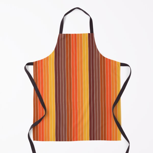 Item preview, 70's Graphic Stripes in Orange Ombre designed and sold by YesterdayColl.