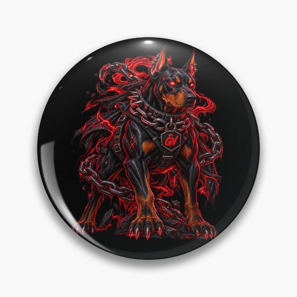 Item preview, Cyberpunk Doberman Hellhound - Tactical Urban Streetwear designed and sold by StaticEmpire.
