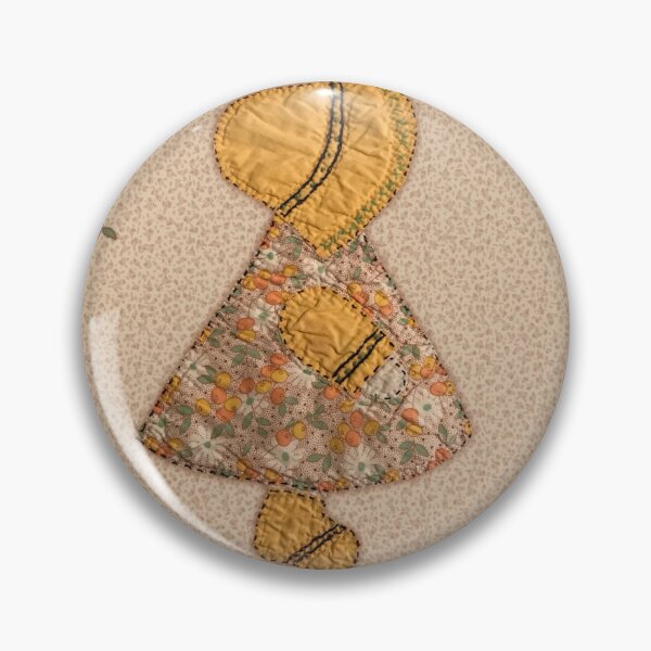 Item preview, Dutch Girl Quilt Block in Yellow designed and sold by KathyLav.