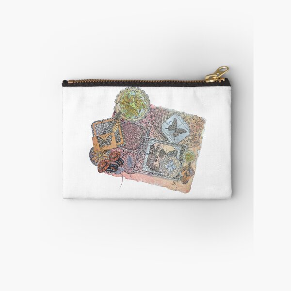 Item preview, Zentangle Butterfly Collage - Hand Drawn designed and sold by LorieFossaArt.