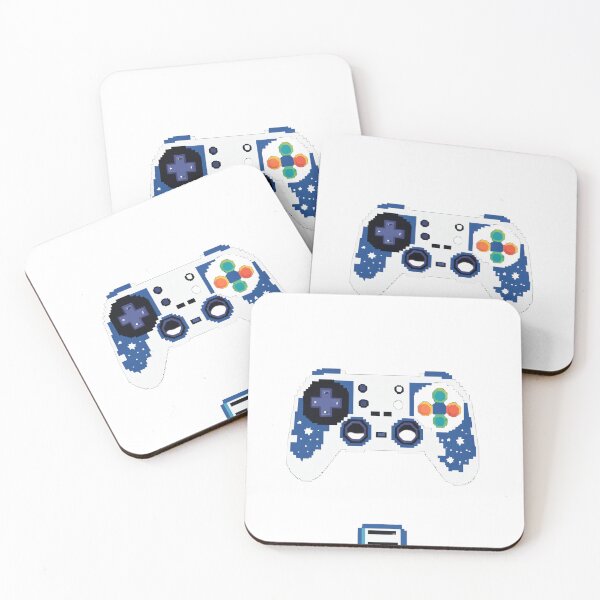 Item preview, Retro Pixel Art Game Controller Galaxy Space Style – Gamer gift idea designed and sold by michallechowicz.
