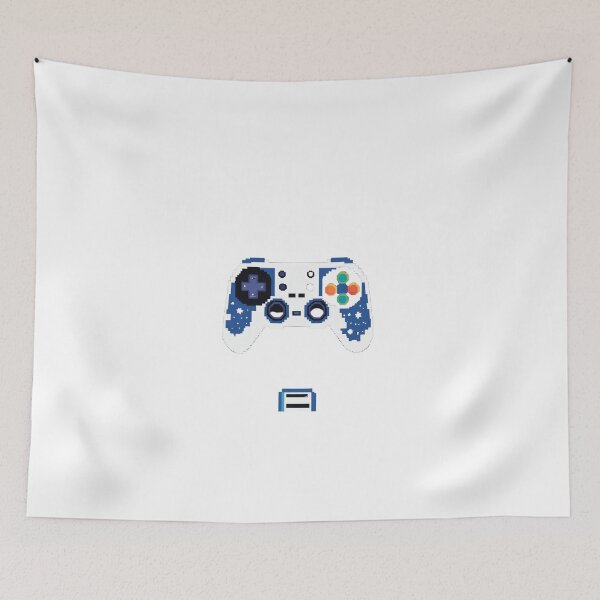Item preview, Retro Pixel Art Game Controller Galaxy Space Style – Gamer gift idea designed and sold by michallechowicz.