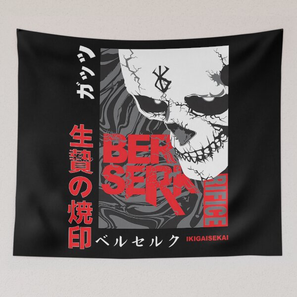 Item preview, Berserk Sacrifice Brand Of Sacrifice designed and sold by Petal-Path.