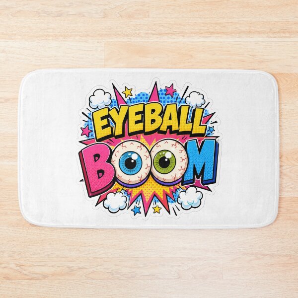 Item preview, Eyeball BOOM Pop Art Sticker designed and sold by Pigmentra.