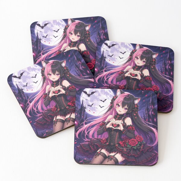 Item preview, Nyviera – Gothic Neko Moonlight designed and sold by Revyra Design .