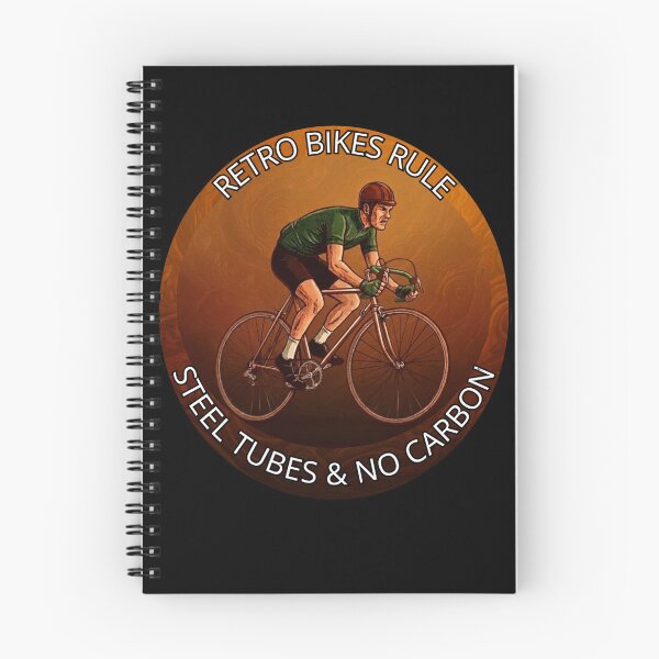 Item preview, Retro Bikes Rule - Steel Tubes & No Carbon Vintage Cycling designed and sold by Stefanrajzer.