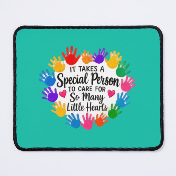 Item preview, It Takes a Special Person to Care for So Many Little Hearts designed and sold by BearLoveDesign.