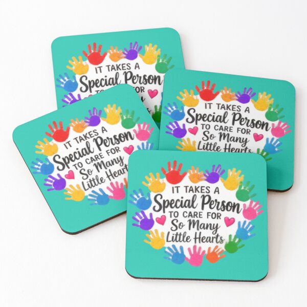 Item preview, It Takes a Special Person to Care for So Many Little Hearts designed and sold by BearLoveDesign.
