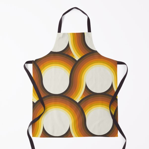 Item preview, Rollin' Retro Road in Cream + Warm Rainbow designed and sold by YesterdayColl.