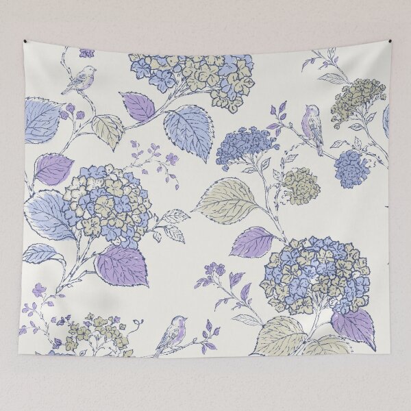 Item preview, Hydrangea Daydream - Periwinkle designed and sold by AashimaDesigns.