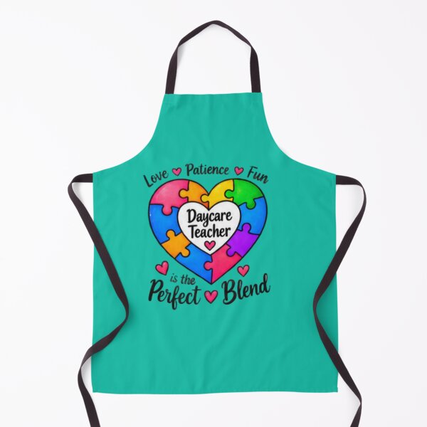 Item preview, Daycare Teacher Love Patience Fun Perfect Blend Gift designed and sold by BearLoveDesign.