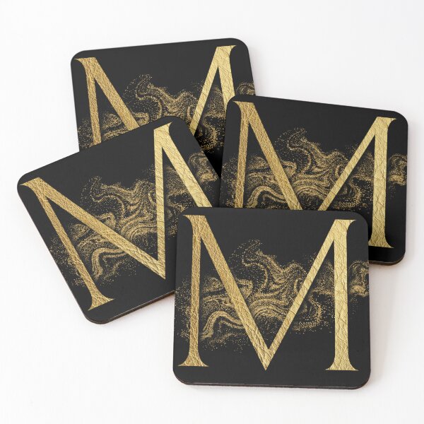 Item preview, Gold Sparkle Initial Letter M designed and sold by JaylanaSaraya.
