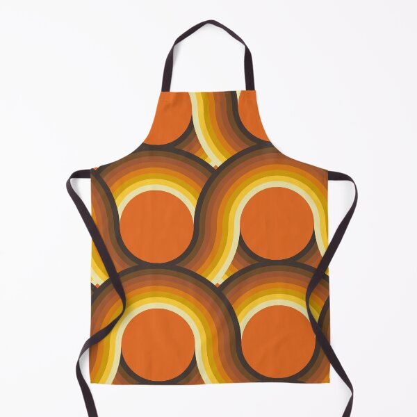 Item preview, Rollin' Retro Road in Orange + Warm Rainbow designed and sold by YesterdayColl.