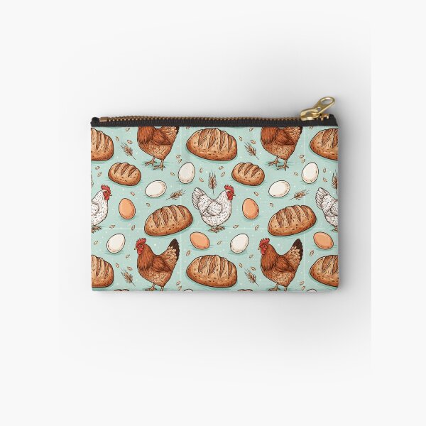 Item preview,  Sourdough Bread Chicken Seamless Pattern designed and sold by palaco210.