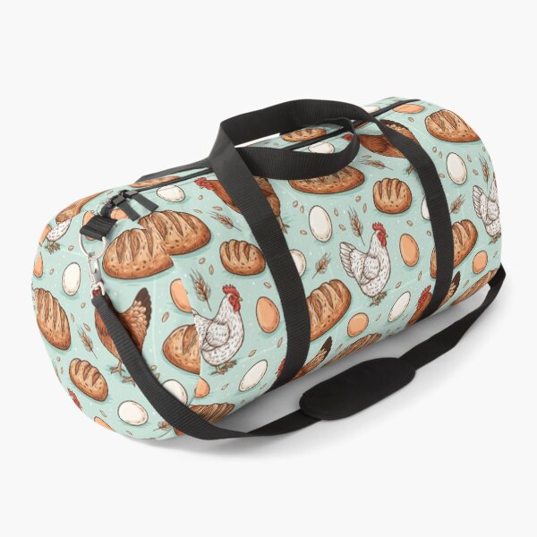 Item preview,  Sourdough Bread Chicken Seamless Pattern designed and sold by palaco210.
