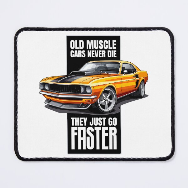 Item preview, Old Muscle Cars Go Faster designed and sold by awesome-loob.