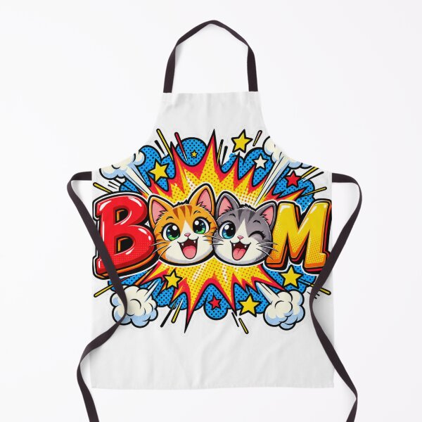 Item preview, Cat BOOM Pop Art Sticker designed and sold by Pigmentra.