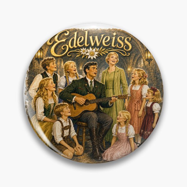 Item preview, Edelweiss - The Sound of Music designed and sold by Lyric Vault - Rock on.