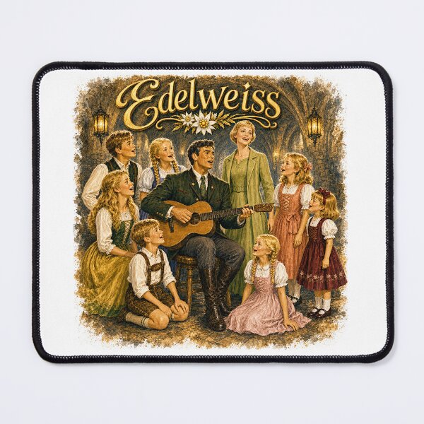 Item preview, Edelweiss - The Sound of Music designed and sold by Lyric Vault - Rock on.