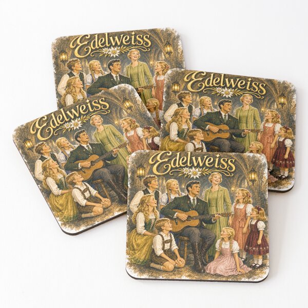 Item preview, Edelweiss - The Sound of Music designed and sold by Lyric Vault - Rock on.