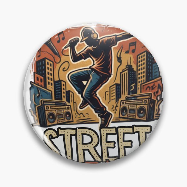 Item preview, Street Beat Rhythm & Rebellion - Retro Hip Hop Urban Dance designed and sold by rich-moda.