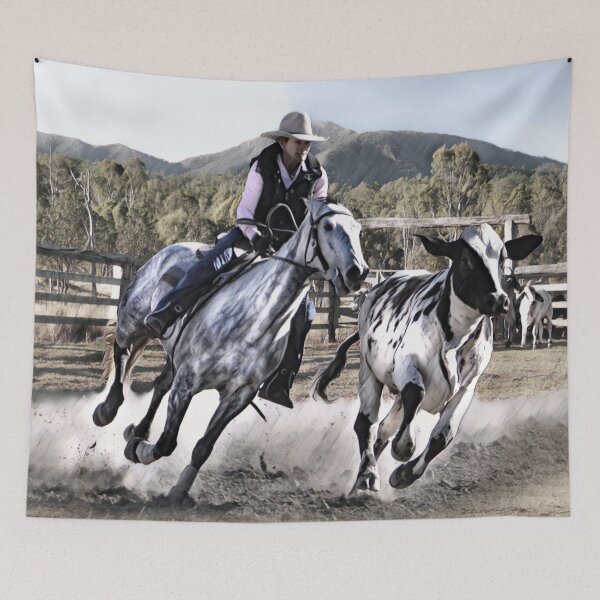 Item preview, CAMPDRAFTING ART, GIFT IDEAS designed and sold by Barbara Jean Photo Art And Design.
