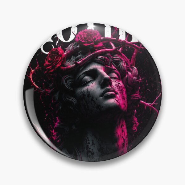 Item preview, Gothic Rose Statue Dark Art designed and sold by MoodPopz Studio.