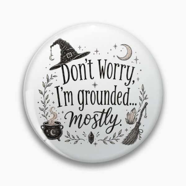 Item preview, witchy electrician humor designed and sold by GraveyardGlam.