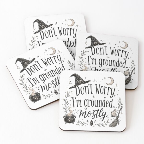 Item preview, witchy electrician humor designed and sold by GraveyardGlam.