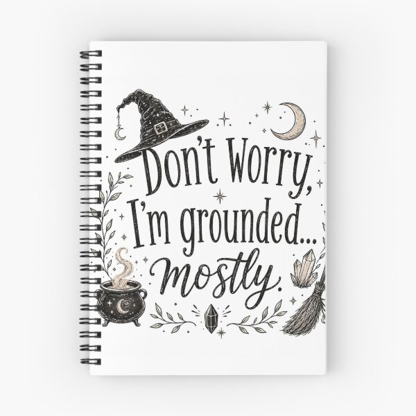 Item preview, witchy electrician humor designed and sold by GraveyardGlam.