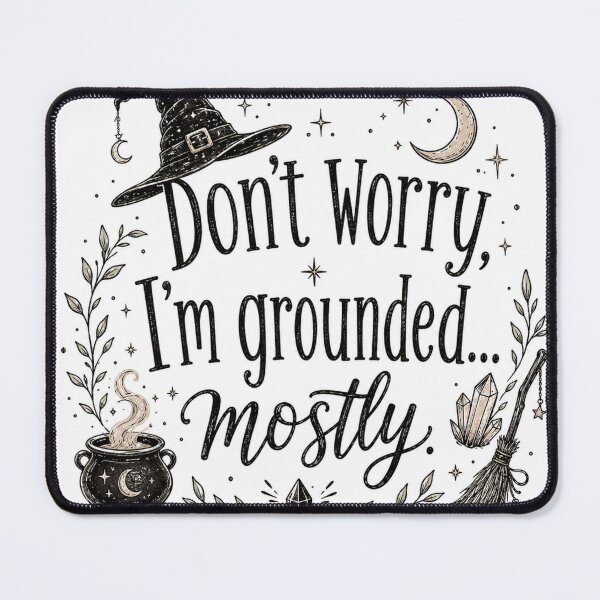 Item preview, witchy electrician humor designed and sold by GraveyardGlam.