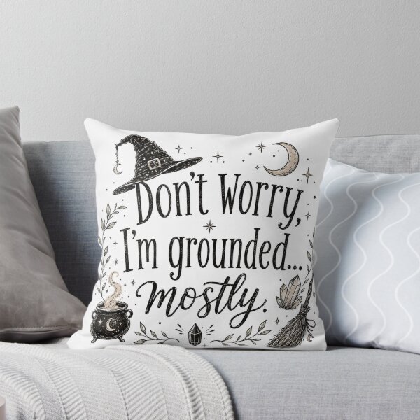 Item preview, witchy electrician humor designed and sold by GraveyardGlam.