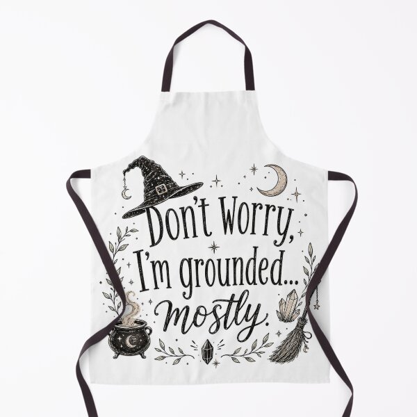 Item preview, witchy electrician humor designed and sold by GraveyardGlam.