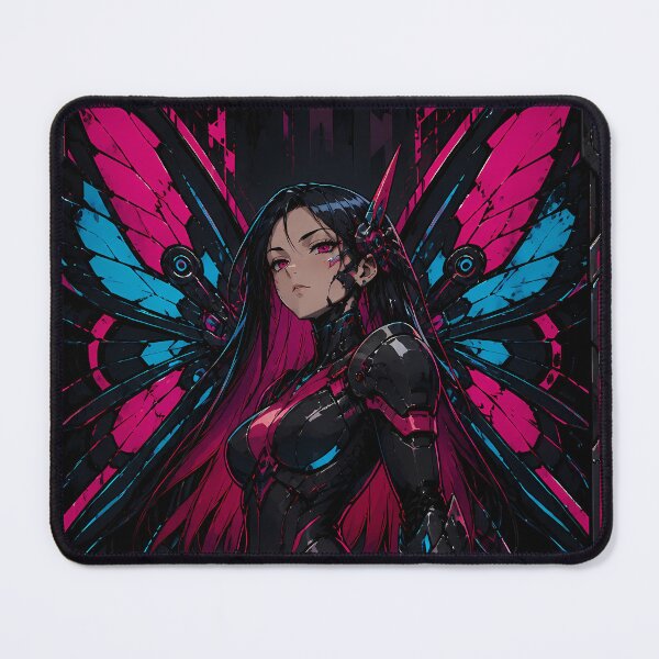 Item preview, Broken Frequency Mecha Butterfly – Cyberpunk Anime designed and sold by Apocalyptic Art Studio.