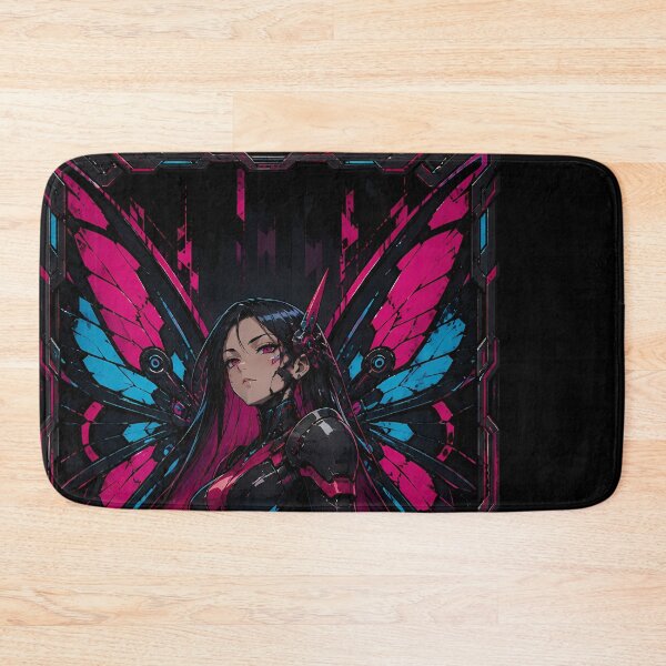 Item preview, Broken Frequency Mecha Butterfly – Cyberpunk Anime designed and sold by Apocalyptic Art Studio.