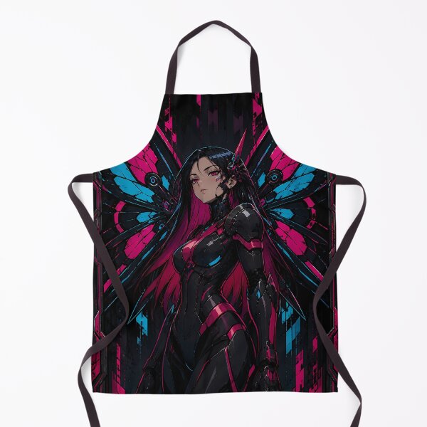 Item preview, Broken Frequency Mecha Butterfly – Cyberpunk Anime designed and sold by Apocalyptic Art Studio.
