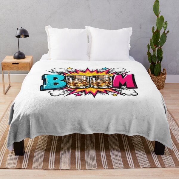 Item preview, Whiskey BOOM Pop Art Sticker designed and sold by Pigmentra.