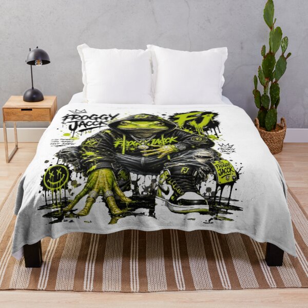 Item preview, FroggyJacck Lime Graffiti Frog Street Art. designed and sold by FroggyJacck.