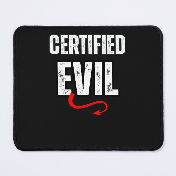 Item preview, Funny Halloween Certified Evil designed and sold by erozzz.
